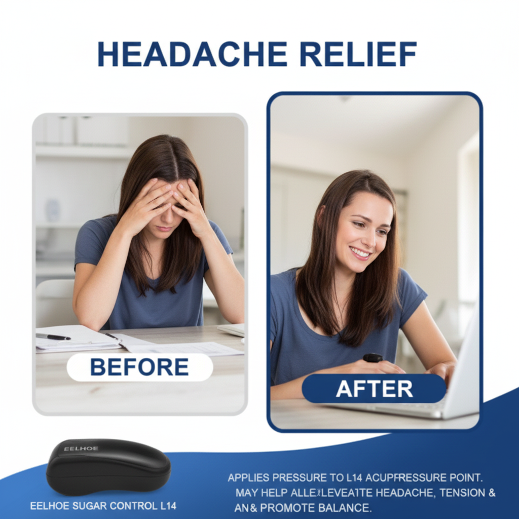 EELHOE Sugar Control L14 Acupressure Point Clip - Lifestyle